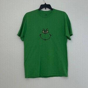 Unisex Fruit of the Loom Green Embroidered Shirt Large/Tall
